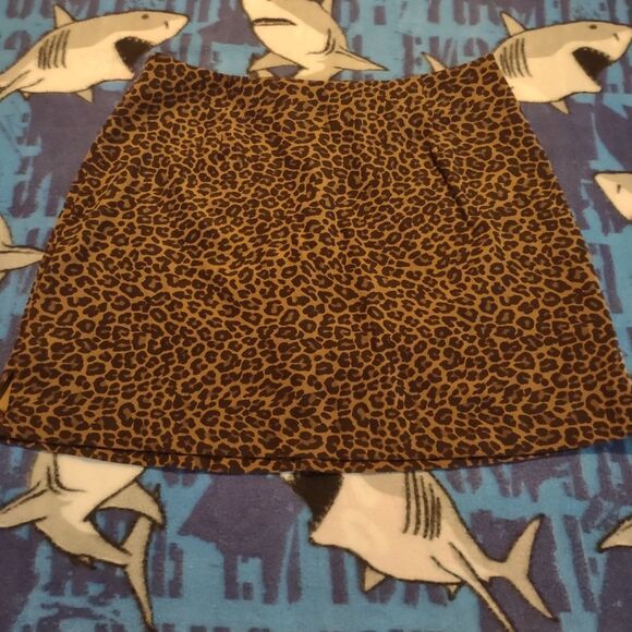 Imoda cheetah skirt 31-32 waist   (0211) - Picture 1 of 6